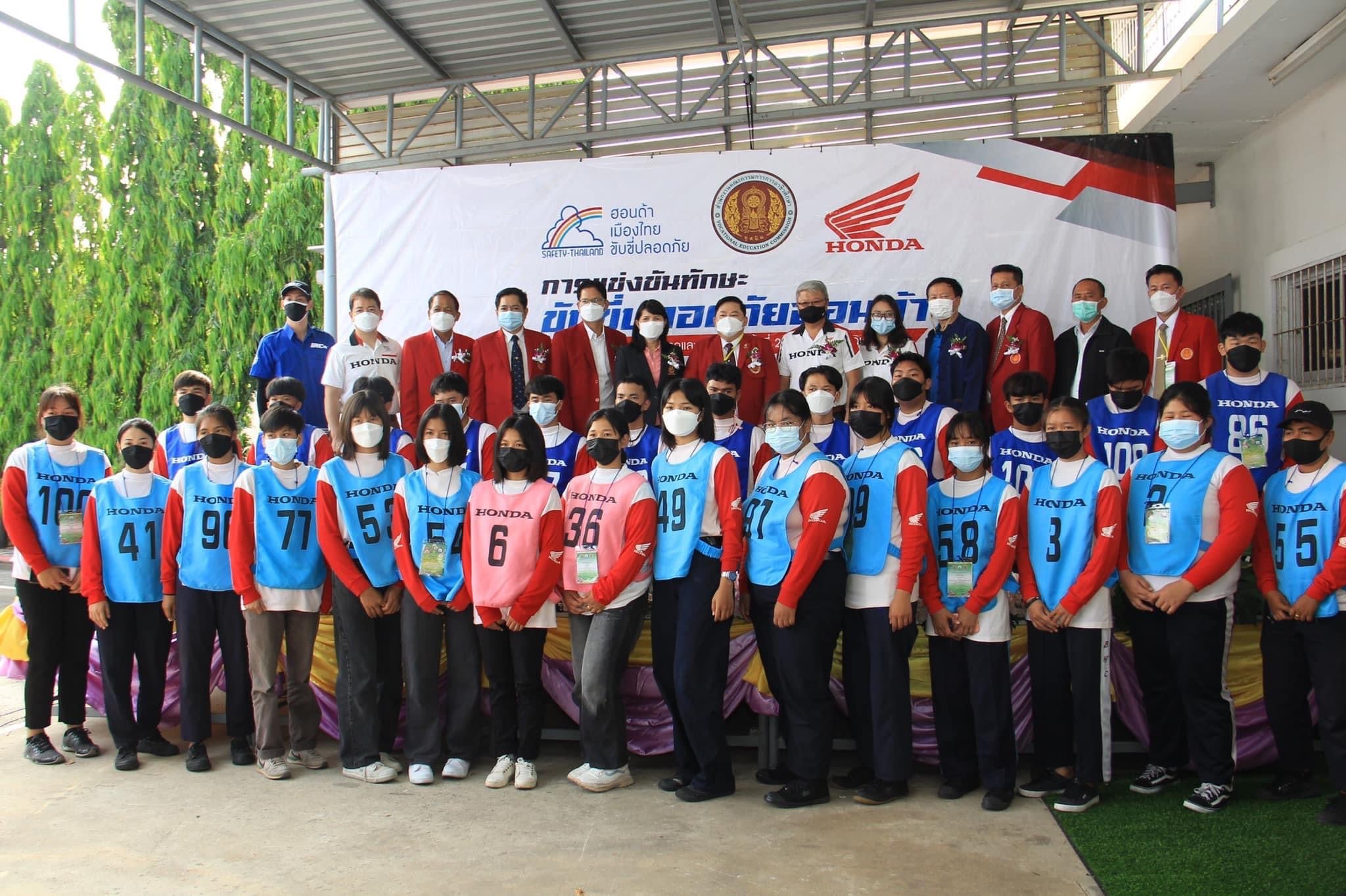 IRC sponsored the 2th Honda Safety Driving Skills Competition to Northern Vocational Education